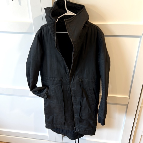 Army of me 💀🦾 long, double zipper, hooded coat - Picture 4 of 4